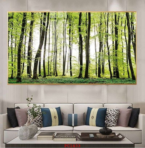 Tranh Phong Cảnh Rừng Cây | Tranh Ngọc Việt - Đắk Lắk | Tranh Ngọc Việt - Xưởng Tranh Đẹp Buôn Ma Thuột (BMT) DakLak