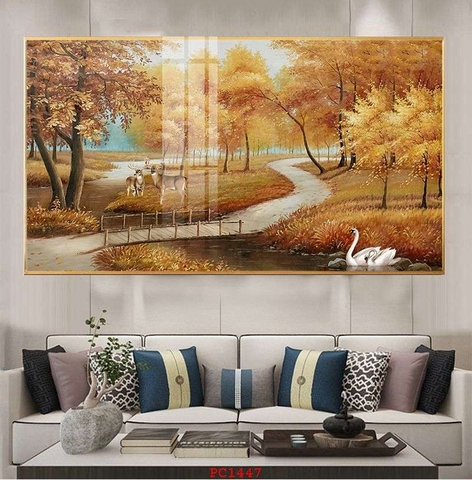 Tranh Phong Cảnh Rừng Cây | Tranh Ngọc Việt - Đắk Lắk | Tranh Ngọc Việt - Xưởng Tranh Đẹp Buôn Ma Thuột (BMT) DakLak