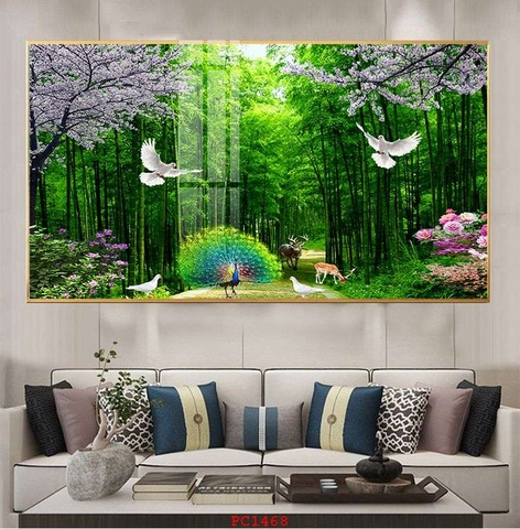 Tranh Phong Cảnh Rừng Cây | Tranh Ngọc Việt - Đắk Lắk | Tranh Ngọc Việt - Xưởng Tranh Đẹp Buôn Ma Thuột (BMT) DakLak