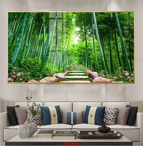 Tranh Phong Cảnh Rừng Cây | Tranh Ngọc Việt - Đắk Lắk | Tranh Ngọc Việt - Xưởng Tranh Đẹp Buôn Ma Thuột (BMT) DakLak