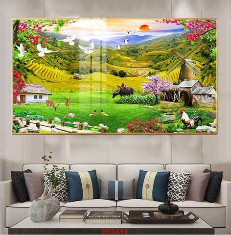 Tranh Phong Cảnh Thiên Nhiên | Tranh Ngọc Việt - Đắk Lắk | Tranh Ngọc Việt - Xưởng Tranh Đẹp Buôn Ma Thuột (BMT) DakLak