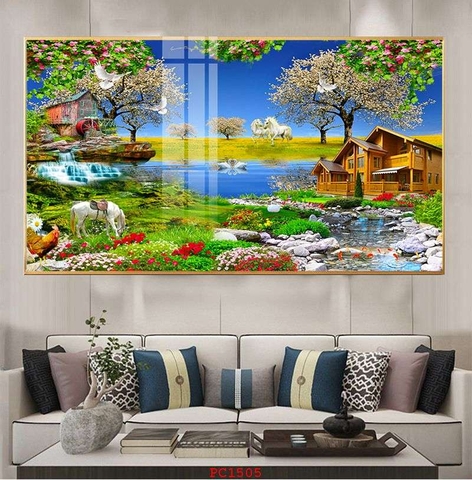 Tranh Phong Cảnh Thiên Nhiên | Tranh Ngọc Việt - Đắk Lắk | Tranh Ngọc Việt - Xưởng Tranh Đẹp Buôn Ma Thuột (BMT) DakLak