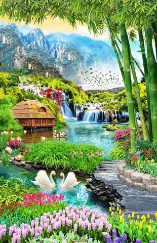 Tranh Phong Cảnh Thiên Nhiên | Tranh Ngọc Việt - Đắk Lắk | Tranh Ngọc Việt - Xưởng Tranh Đẹp Buôn Ma Thuột (BMT) DakLak