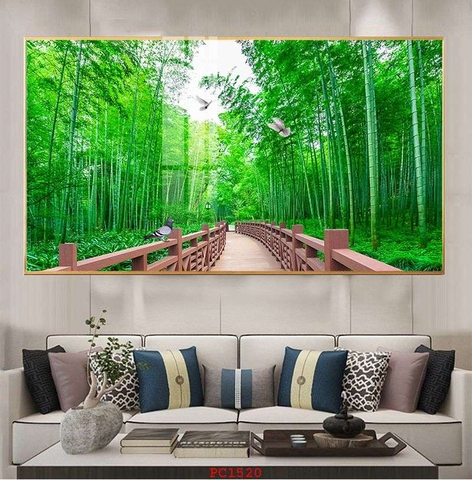 Tranh Phong Cảnh Rừng Cây | Tranh Ngọc Việt - Đắk Lắk | Tranh Ngọc Việt - Xưởng Tranh Đẹp Buôn Ma Thuột (BMT) DakLak