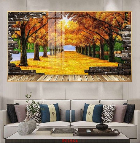 Tranh Phong Cảnh Rừng Cây | Tranh Ngọc Việt - Đắk Lắk | Tranh Ngọc Việt - Xưởng Tranh Đẹp Buôn Ma Thuột (BMT) DakLak