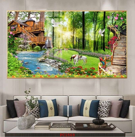 Tranh Phong Cảnh Thiên Nhiên | Tranh Ngọc Việt - Đắk Lắk | Tranh Ngọc Việt - Xưởng Tranh Đẹp Buôn Ma Thuột (BMT) DakLak