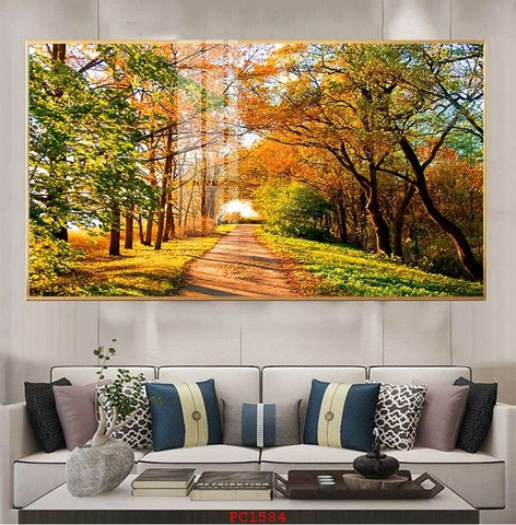 Tranh Phong Cảnh Rừng Cây | Tranh Ngọc Việt - Đắk Lắk | Tranh Ngọc Việt - Xưởng Tranh Đẹp Buôn Ma Thuột (BMT) DakLak