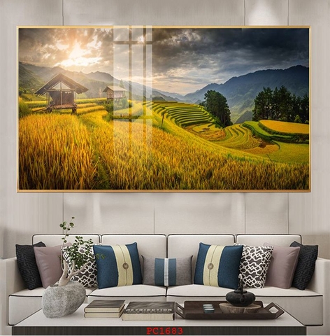 Tranh Ruộng Bậc Thang | Tranh Ngọc Việt - Đắk Lắk | Tranh Ngọc Việt - Xưởng Tranh Đẹp Buôn Ma Thuột (BMT) DakLak