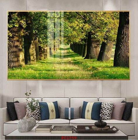 Tranh Phong Cảnh Rừng Cây | Tranh Ngọc Việt - Đắk Lắk | Tranh Ngọc Việt - Xưởng Tranh Đẹp Buôn Ma Thuột (BMT) DakLak