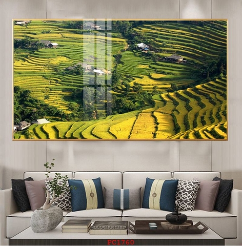 Tranh Ruộng Bậc Thang | Tranh Ngọc Việt - Đắk Lắk | Tranh Ngọc Việt - Xưởng Tranh Đẹp Buôn Ma Thuột (BMT) DakLak