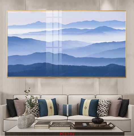 Tranh Phonh Cảnh Núi | Tranh Ngọc Việt - Đắk Lắk | Tranh Ngọc Việt - Xưởng Tranh Đẹp Buôn Ma Thuột (BMT) DakLak