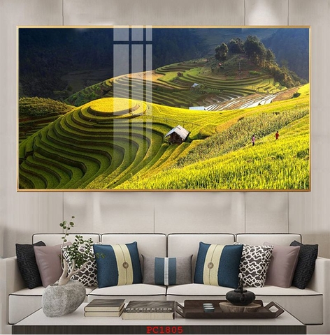 Tranh Ruộng Bậc Thang | Tranh Ngọc Việt - Đắk Lắk | Tranh Ngọc Việt - Xưởng Tranh Đẹp Buôn Ma Thuột (BMT) DakLak