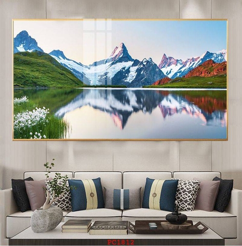 Tranh Phonh Cảnh Núi | Tranh Ngọc Việt - Đắk Lắk | Tranh Ngọc Việt - Xưởng Tranh Đẹp Buôn Ma Thuột (BMT) DakLak