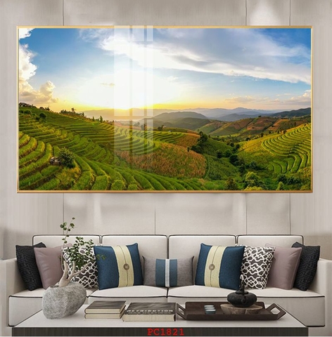 Tranh Ruộng Bậc Thang | Tranh Ngọc Việt - Đắk Lắk | Tranh Ngọc Việt - Xưởng Tranh Đẹp Buôn Ma Thuột (BMT) DakLak