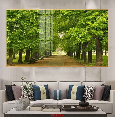 Tranh Phong Cảnh Rừng Cây | Tranh Ngọc Việt - Đắk Lắk | Tranh Ngọc Việt - Xưởng Tranh Đẹp Buôn Ma Thuột (BMT) DakLak