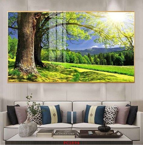 Tranh Phong Cảnh Rừng Cây | Tranh Ngọc Việt - Đắk Lắk | Tranh Ngọc Việt - Xưởng Tranh Đẹp Buôn Ma Thuột (BMT) DakLak