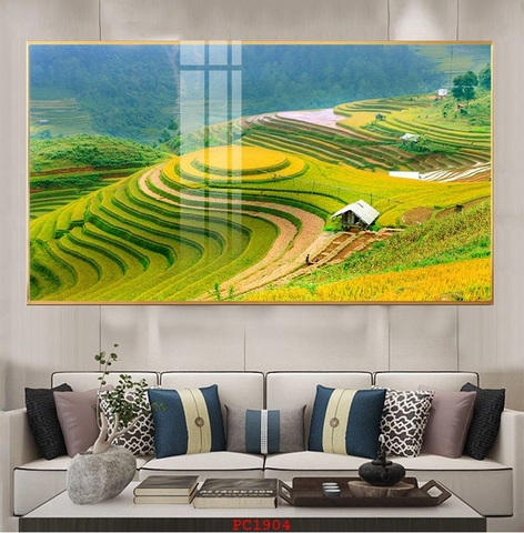 Tranh Ruộng Bậc Thang | Tranh Ngọc Việt - Đắk Lắk | Tranh Ngọc Việt - Xưởng Tranh Đẹp Buôn Ma Thuột (BMT) DakLak
