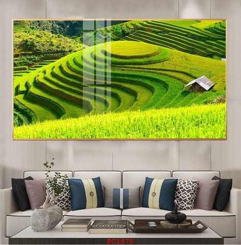 Tranh Ruộng Bậc Thang | Tranh Ngọc Việt - Đắk Lắk | Tranh Ngọc Việt - Xưởng Tranh Đẹp Buôn Ma Thuột (BMT) DakLak