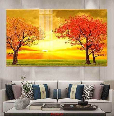 Tranh Phong Cảnh Rừng Cây | Tranh Ngọc Việt - Đắk Lắk | Tranh Ngọc Việt - Xưởng Tranh Đẹp Buôn Ma Thuột (BMT) DakLak