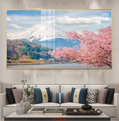 Tranh Phonh Cảnh Núi | Tranh Ngọc Việt - Đắk Lắk | Tranh Ngọc Việt - Xưởng Tranh Đẹp Buôn Ma Thuột (BMT) DakLak