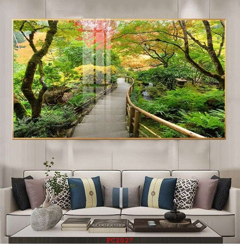 Tranh Phong Cảnh Rừng Cây | Tranh Ngọc Việt - Đắk Lắk | Tranh Ngọc Việt - Xưởng Tranh Đẹp Buôn Ma Thuột (BMT) DakLak