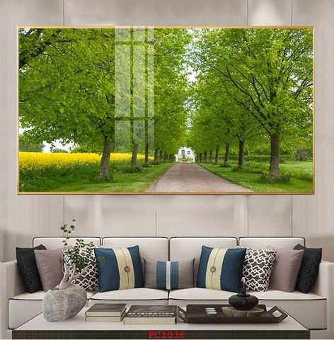 Tranh Phong Cảnh Rừng Cây | Tranh Ngọc Việt - Đắk Lắk | Tranh Ngọc Việt - Xưởng Tranh Đẹp Buôn Ma Thuột (BMT) DakLak