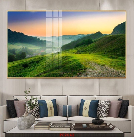 Tranh Phonh Cảnh Núi | Tranh Ngọc Việt - Đắk Lắk | Tranh Ngọc Việt - Xưởng Tranh Đẹp Buôn Ma Thuột (BMT) DakLak