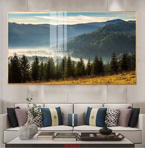 Tranh Phonh Cảnh Núi | Tranh Ngọc Việt - Đắk Lắk | Tranh Ngọc Việt - Xưởng Tranh Đẹp Buôn Ma Thuột (BMT) DakLak