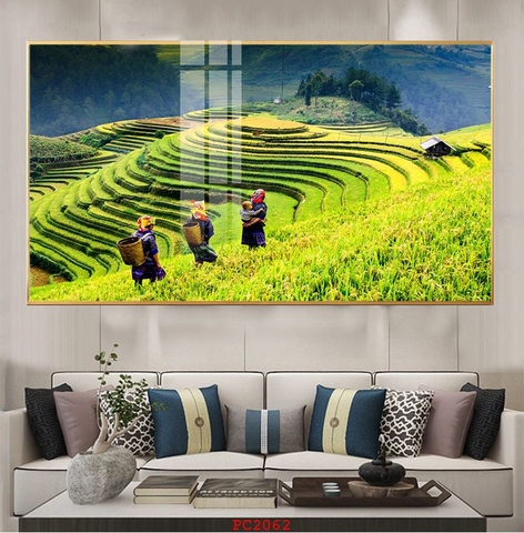 Tranh Ruộng Bậc Thang | Tranh Ngọc Việt - Đắk Lắk | Tranh Ngọc Việt - Xưởng Tranh Đẹp Buôn Ma Thuột (BMT) DakLak