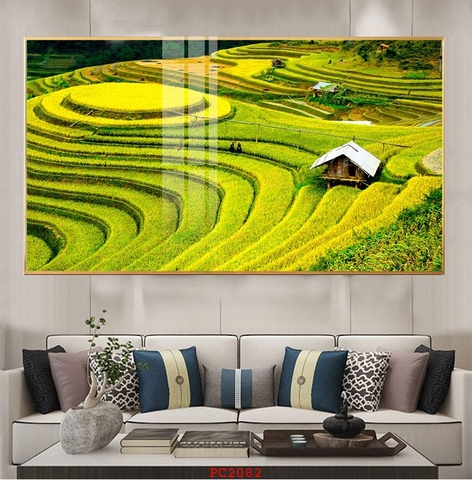 Tranh Ruộng Bậc Thang | Tranh Ngọc Việt - Đắk Lắk | Tranh Ngọc Việt - Xưởng Tranh Đẹp Buôn Ma Thuột (BMT) DakLak