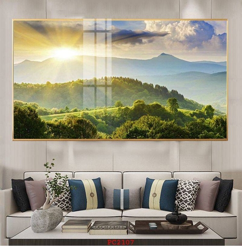 Tranh Phonh Cảnh Núi | Tranh Ngọc Việt - Đắk Lắk | Tranh Ngọc Việt - Xưởng Tranh Đẹp Buôn Ma Thuột (BMT) DakLak