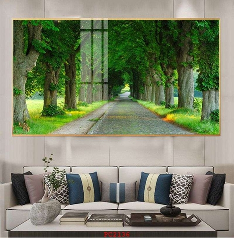 Tranh Phong Cảnh Rừng Cây | Tranh Ngọc Việt - Đắk Lắk | Tranh Ngọc Việt - Xưởng Tranh Đẹp Buôn Ma Thuột (BMT) DakLak