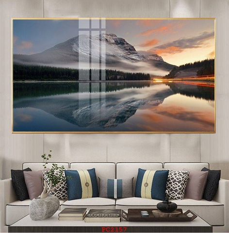 Tranh Phonh Cảnh Núi | Tranh Ngọc Việt - Đắk Lắk | Tranh Ngọc Việt - Xưởng Tranh Đẹp Buôn Ma Thuột (BMT) DakLak