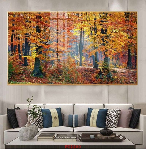 Tranh Phong Cảnh Rừng Cây | Tranh Ngọc Việt - Đắk Lắk | Tranh Ngọc Việt - Xưởng Tranh Đẹp Buôn Ma Thuột (BMT) DakLak