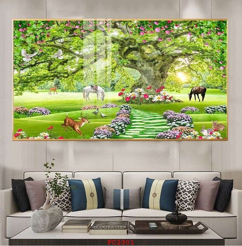 Tranh Phong Cảnh Thiên Nhiên | Tranh Ngọc Việt - Đắk Lắk | Tranh Ngọc Việt - Xưởng Tranh Đẹp Buôn Ma Thuột (BMT) DakLak