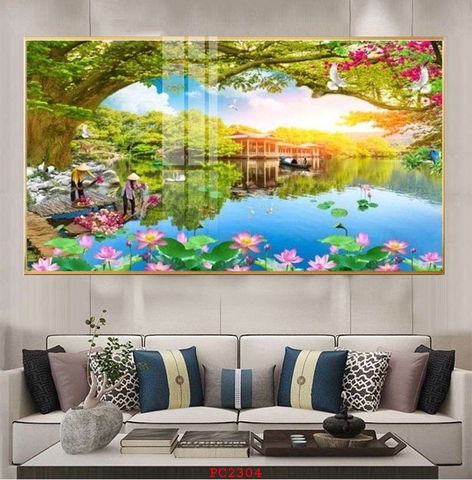 Tranh Phong Cảnh Thiên Nhiên | Tranh Ngọc Việt - Đắk Lắk | Tranh Ngọc Việt - Xưởng Tranh Đẹp Buôn Ma Thuột (BMT) DakLak