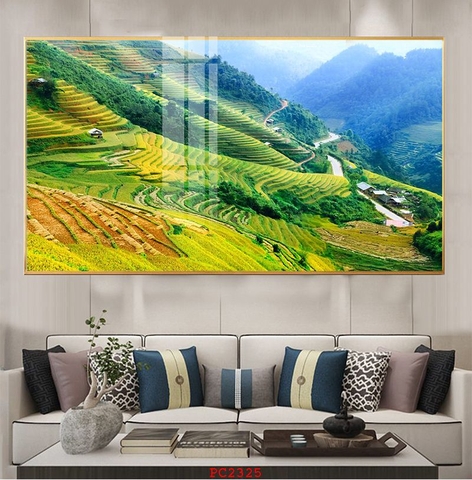 Tranh Ruộng Bậc Thang | Tranh Ngọc Việt - Đắk Lắk | Tranh Ngọc Việt - Xưởng Tranh Đẹp Buôn Ma Thuột (BMT) DakLak