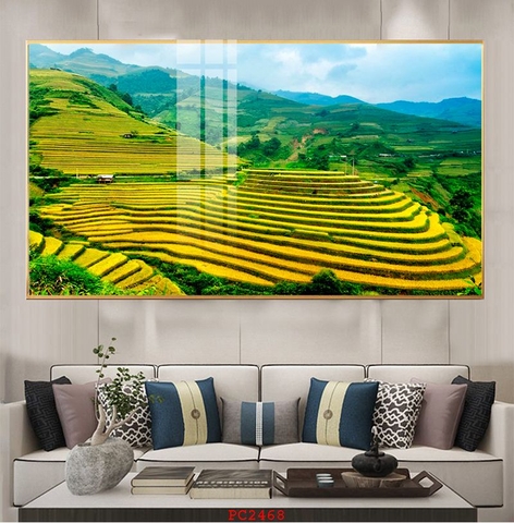 Tranh Ruộng Bậc Thang | Tranh Ngọc Việt - Đắk Lắk | Tranh Ngọc Việt - Xưởng Tranh Đẹp Buôn Ma Thuột (BMT) DakLak