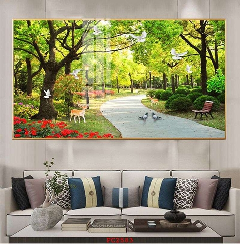 Tranh Phong Cảnh Rừng Cây | Tranh Ngọc Việt - Đắk Lắk | Tranh Ngọc Việt - Xưởng Tranh Đẹp Buôn Ma Thuột (BMT) DakLak