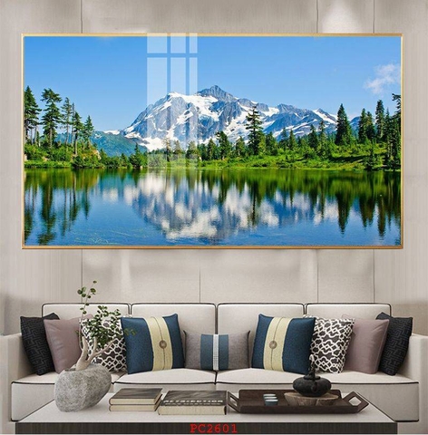 Tranh Phonh Cảnh Núi | Tranh Ngọc Việt - Đắk Lắk | Tranh Ngọc Việt - Xưởng Tranh Đẹp Buôn Ma Thuột (BMT) DakLak