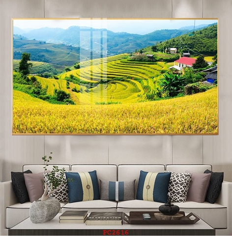 Tranh Ruộng Bậc Thang | Tranh Ngọc Việt - Đắk Lắk | Tranh Ngọc Việt - Xưởng Tranh Đẹp Buôn Ma Thuột (BMT) DakLak