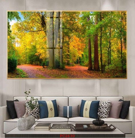 Tranh Phong Cảnh Rừng Cây | Tranh Ngọc Việt - Đắk Lắk | Tranh Ngọc Việt - Xưởng Tranh Đẹp Buôn Ma Thuột (BMT) DakLak