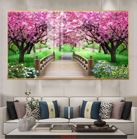 Tranh Phong Cảnh Rừng Cây | Tranh Ngọc Việt - Đắk Lắk | Tranh Ngọc Việt - Xưởng Tranh Đẹp Buôn Ma Thuột (BMT) DakLak