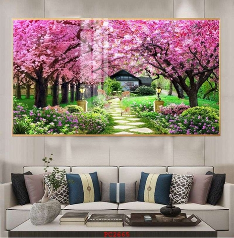 Tranh Phong Cảnh Rừng Cây | Tranh Ngọc Việt - Đắk Lắk | Tranh Ngọc Việt - Xưởng Tranh Đẹp Buôn Ma Thuột (BMT) DakLak