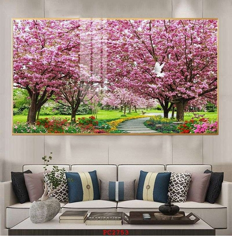 Tranh Phong Cảnh Rừng Cây | Tranh Ngọc Việt - Đắk Lắk | Tranh Ngọc Việt - Xưởng Tranh Đẹp Buôn Ma Thuột (BMT) DakLak