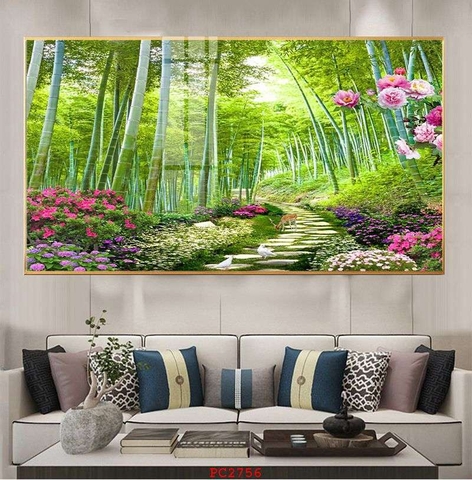 Tranh Phong Cảnh Rừng Cây | Tranh Ngọc Việt - Đắk Lắk | Tranh Ngọc Việt - Xưởng Tranh Đẹp Buôn Ma Thuột (BMT) DakLak