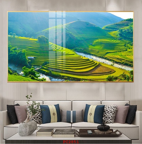 Tranh Ruộng Bậc Thang | Tranh Ngọc Việt - Đắk Lắk | Tranh Ngọc Việt - Xưởng Tranh Đẹp Buôn Ma Thuột (BMT) DakLak