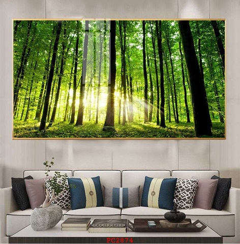 Tranh Phong Cảnh Rừng Cây | Tranh Ngọc Việt - Đắk Lắk | Tranh Ngọc Việt - Xưởng Tranh Đẹp Buôn Ma Thuột (BMT) DakLak