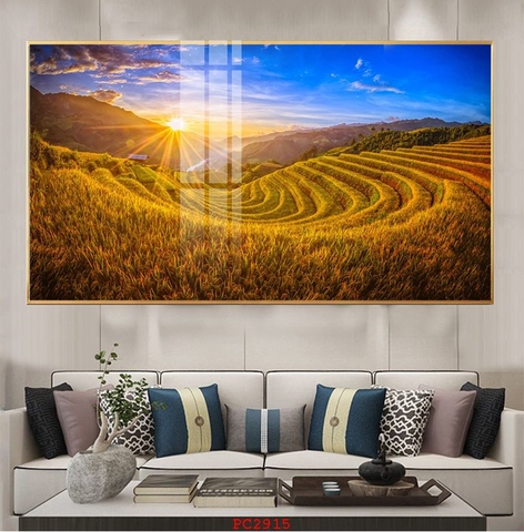Tranh Ruộng Bậc Thang | Tranh Ngọc Việt - Đắk Lắk | Tranh Ngọc Việt - Xưởng Tranh Đẹp Buôn Ma Thuột (BMT) DakLak