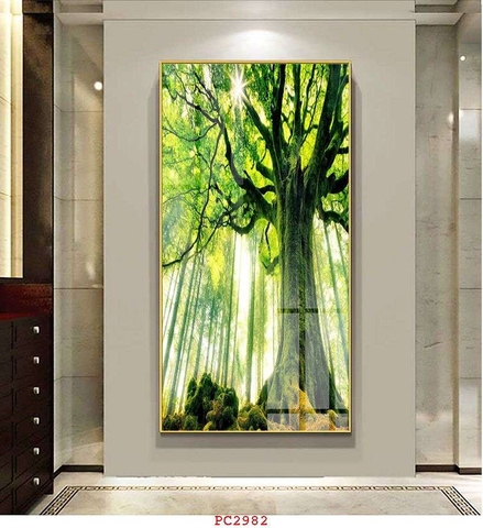 Tranh Phong Cảnh Rừng Cây | Tranh Ngọc Việt - Đắk Lắk | Tranh Ngọc Việt - Xưởng Tranh Đẹp Buôn Ma Thuột (BMT) DakLak